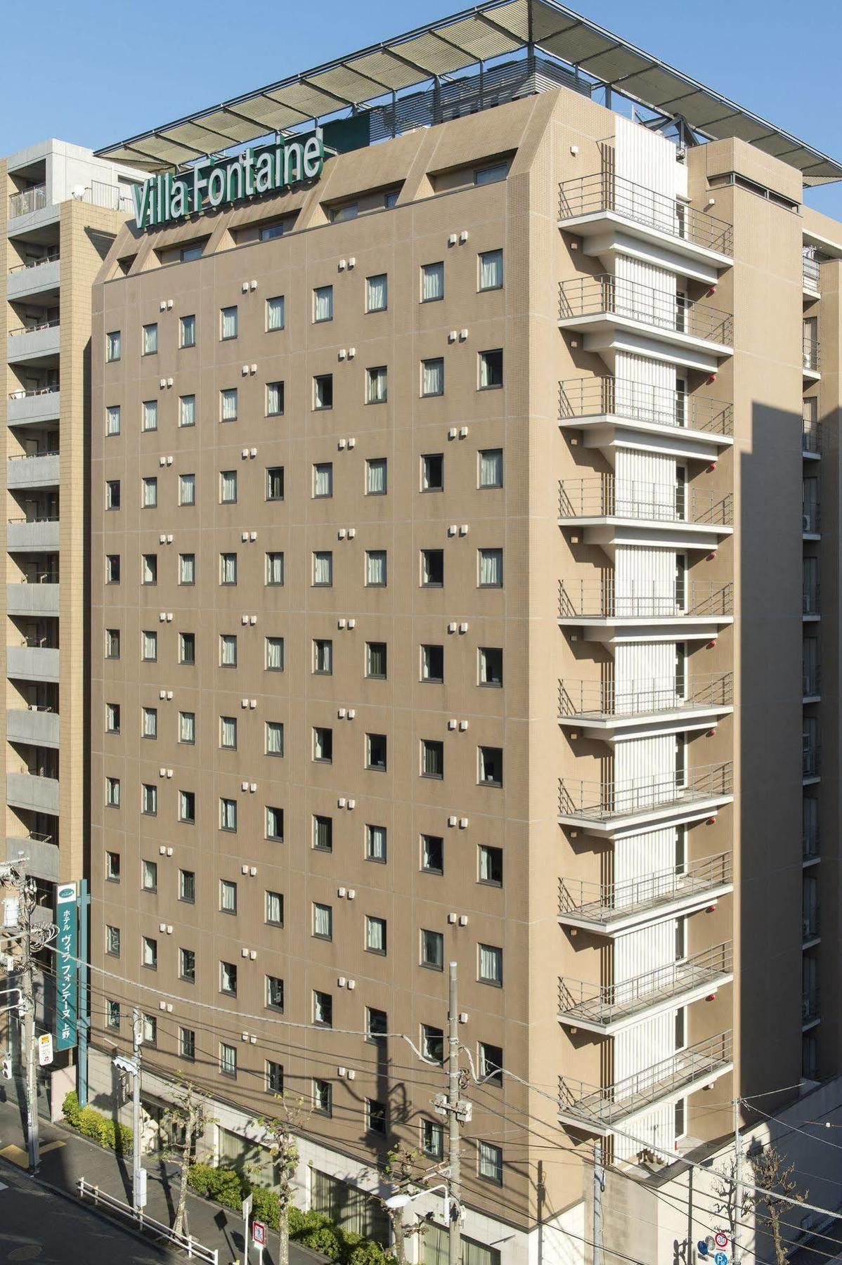Hotel Villa Fontaine Tokyo-Ueno Okachimachi Kültér fotó
